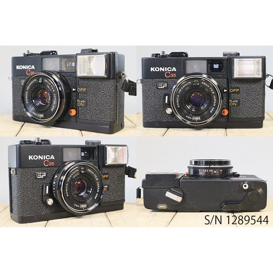 KONICA　C35 EF　フィルムカメラ　美品 フィルムカメラ Konica C35 EF3 コニカ ミノルタ【中古】 : プロスパー