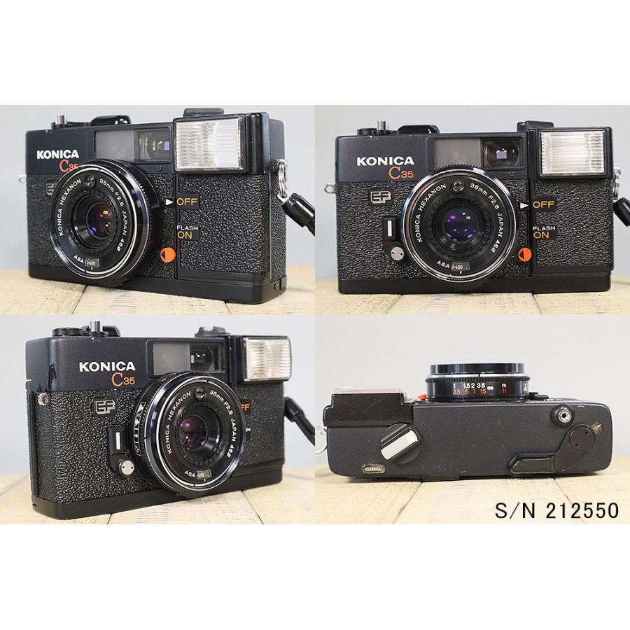 中古】【保証付 】 コニカ KONICA C35 EF S/N 212550（ケース