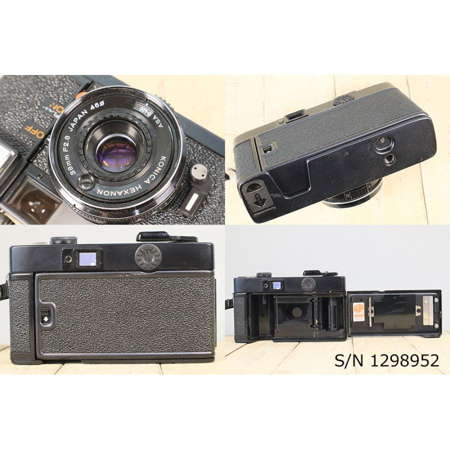 中古】【保証付 】 コニカ KONICA C35 EF S/N 1298952（ケース