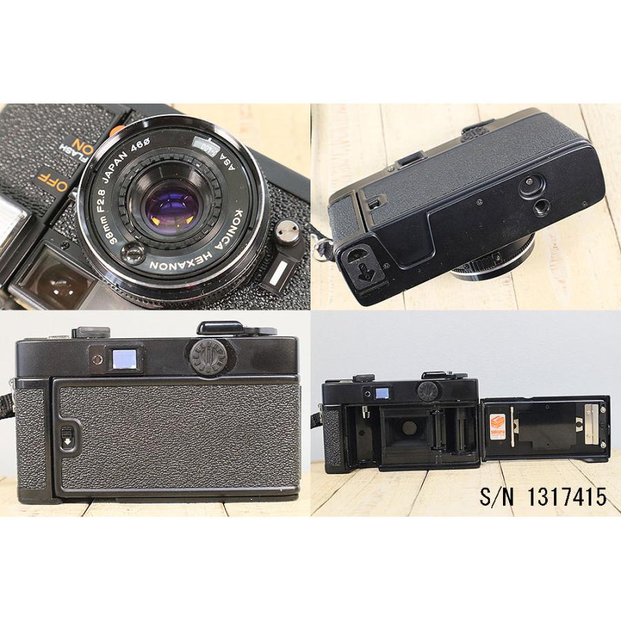 中古】【保証付 】 コニカ KONICA C35 EF S/N 1317415（ケース