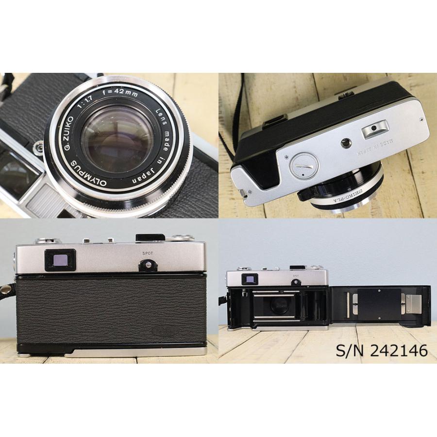 中古】【保証付 】 オリンパス OLYMPUS 35 SP S/N 242146（ケース