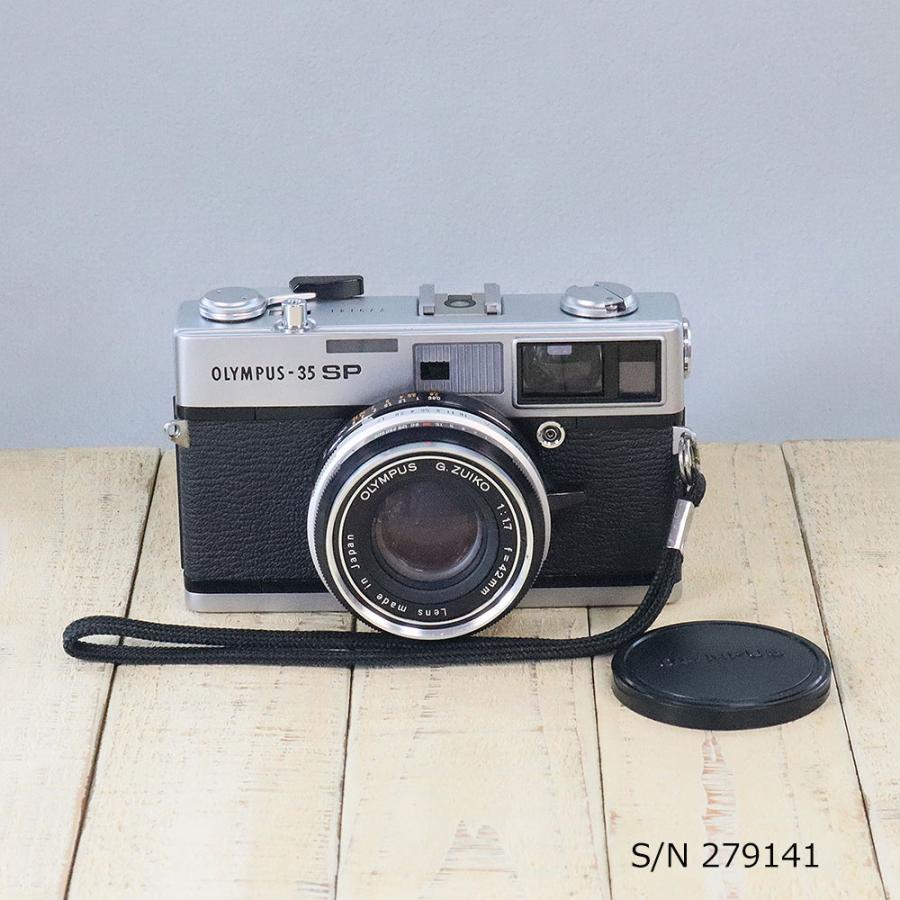 中古】【保証付 】 オリンパス OLYMPUS 35 SP S/N 279141（ケース