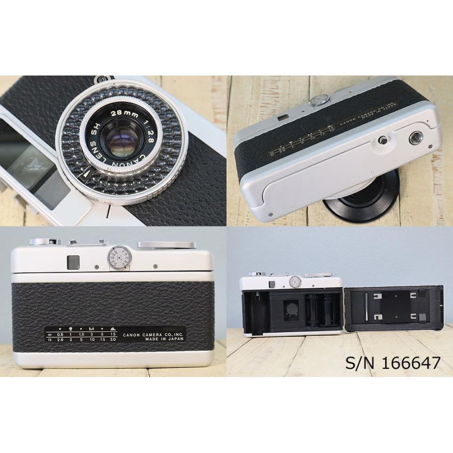 中古】【保証付 】 キヤノン Canon demi EE28 S/N 166647（ケース