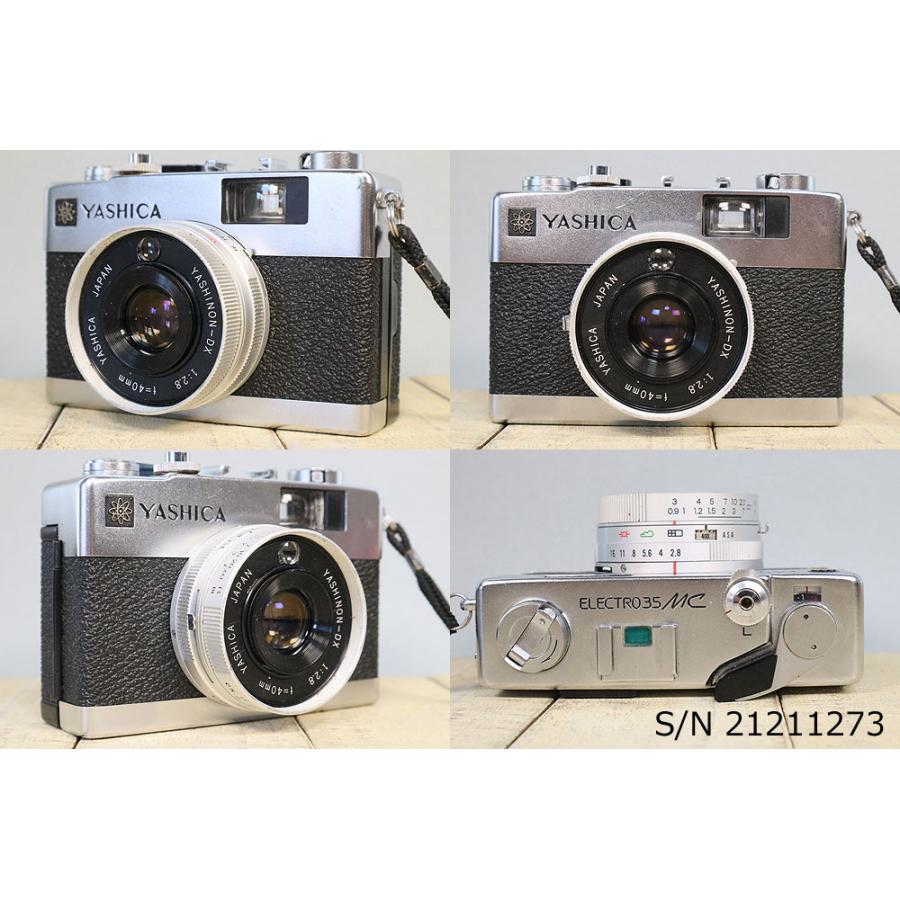 整備済】【保証付 】 ヤシカ YASHICA ELECTRO 35MC S/N 21211273