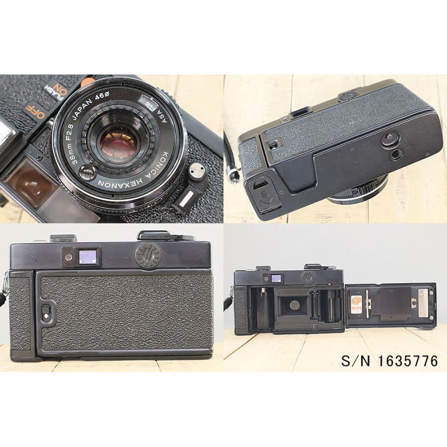 中古】【保証付 】 コニカ KONICA C35 EF S/N 1635776（ケース