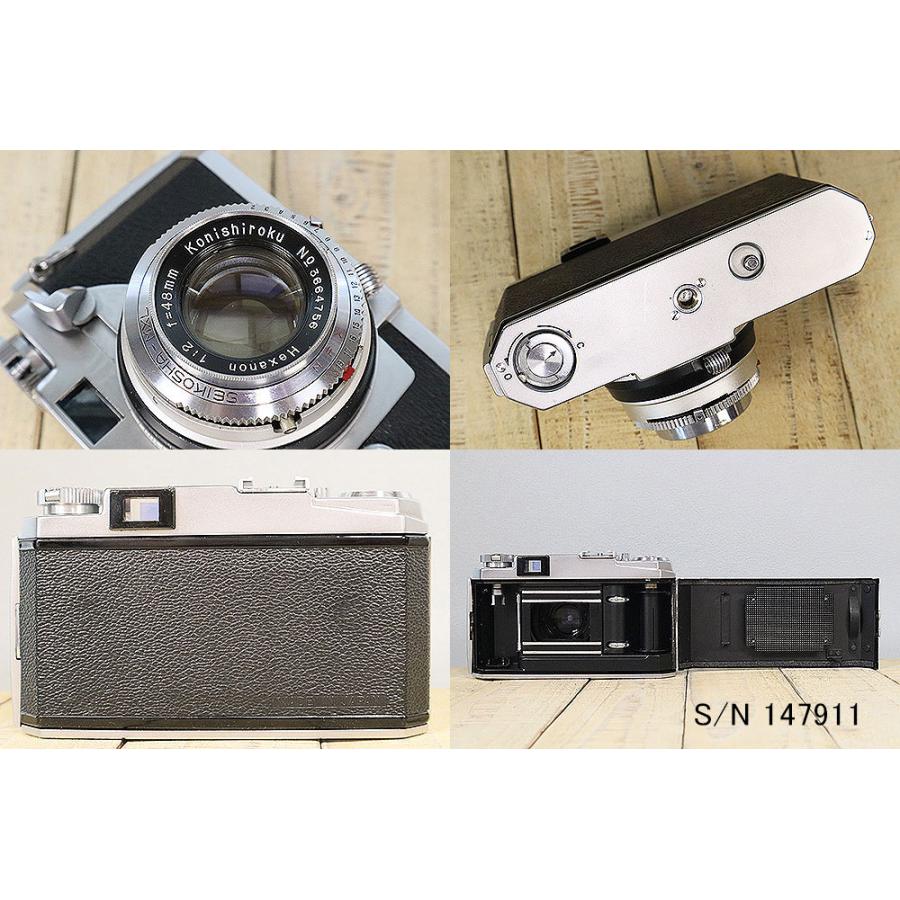KONICA III フィルム一眼レフカメラ　ケース付き 中古】【保証付 】 コニカ KONICA III S/N 147911（ケース・フイルム付