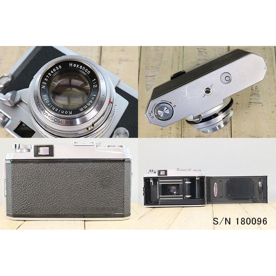 KONICA III フィルム一眼レフカメラ　ケース付き 中古】【保証付 】 コニカ KONICA III S/N 180096（ケース・フイルム付