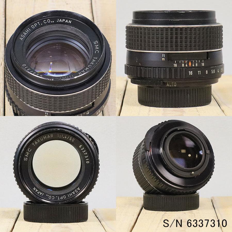 上美品☆初期保証☆Pentax SMC Takumar 50mmF1.4 M42 保証付 】【中古】 オールドレンズ ペンタックス PENTAX SMC TAKUMAR