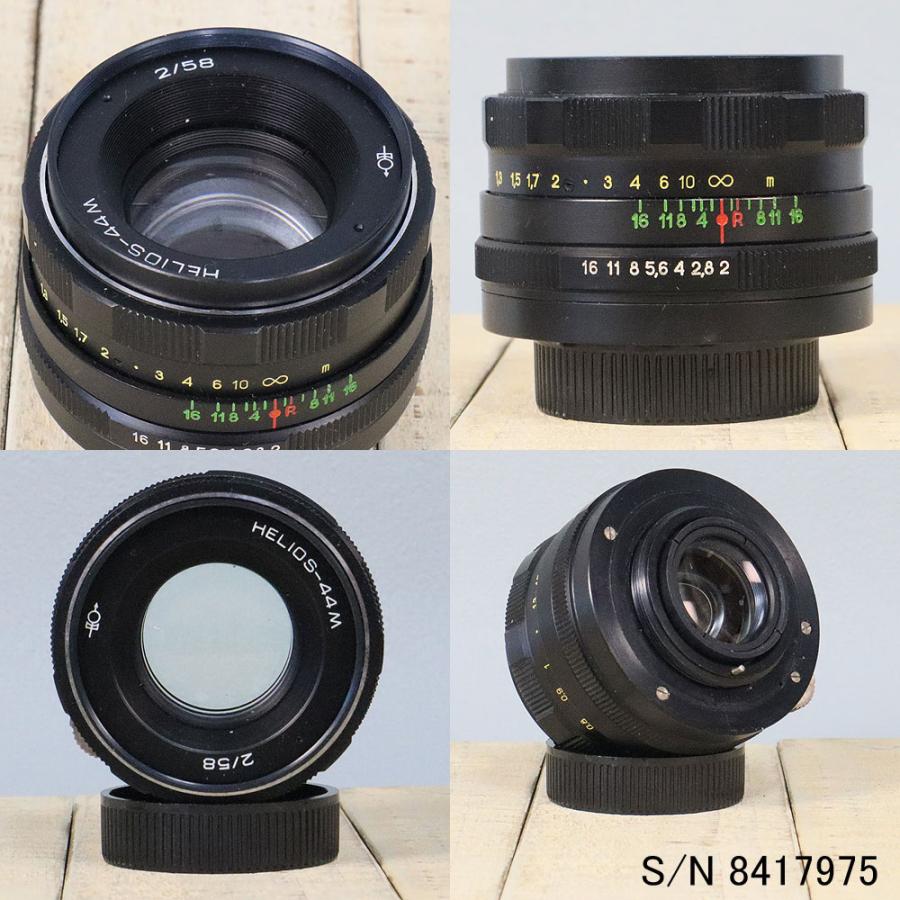Heliosオールドレンズ 保証付 】【中古】 オールドレンズ Helios (ヘリオス) 44M 58mm F2 M42