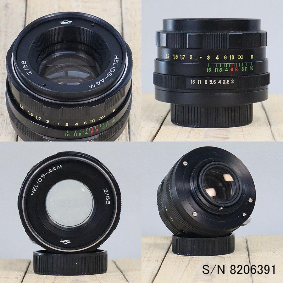 保証付 】【中古】 オールドレンズ Helios (ヘリオス) 44M 58mm F2 M42