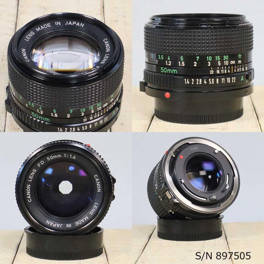 【美品】Canon New FD 50mm f/1.4 オールドレンズ 保証付 】【中古】 オールドレンズ Canon New FD 50mm f1.4 キヤノン