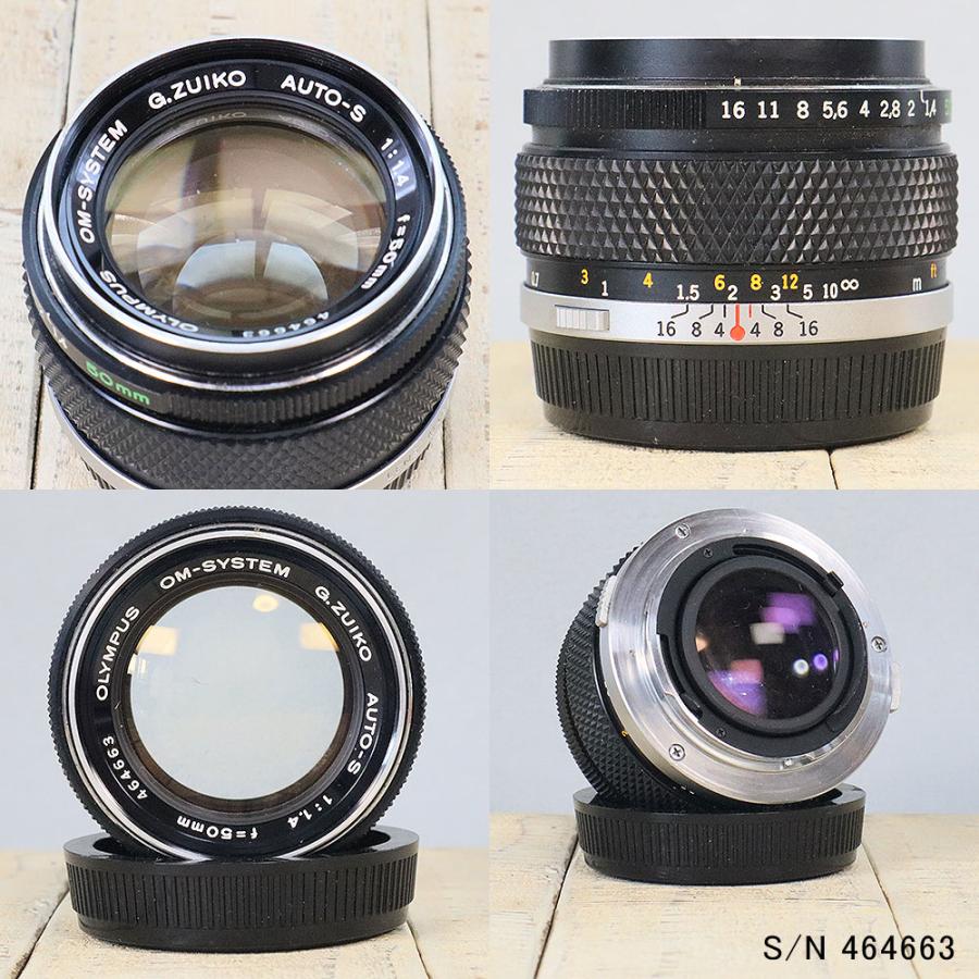 オリンパス OLYMPUS OM-2 ボディ シルバー 50mm F1.4 中古】【保証付 】 OLYMPUS OM-2 S/N 367076 レンズ G.ZUIKO AUTO-S