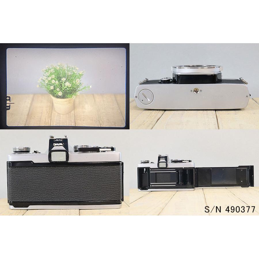中古】【保証付 】 OLYMPUS OM-1 S/N 490377 レンズ G.ZUIKO AUTO-S