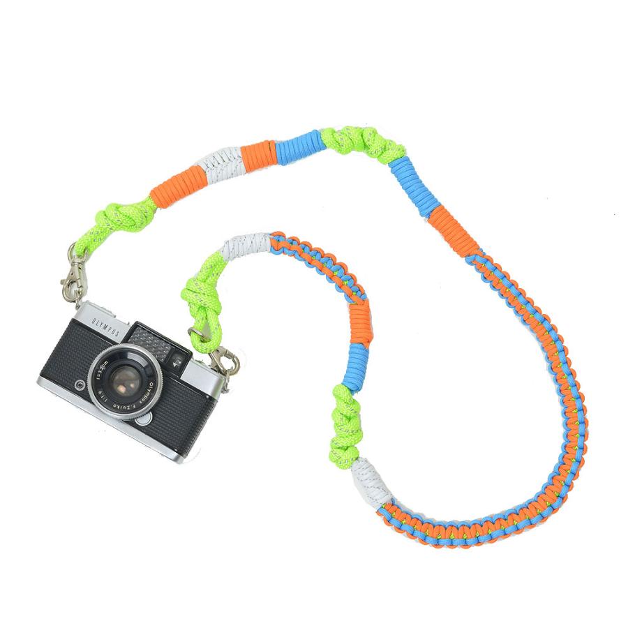 カメラストラップ 一眼レフ かわいい おしゃれ アウトドアロープ