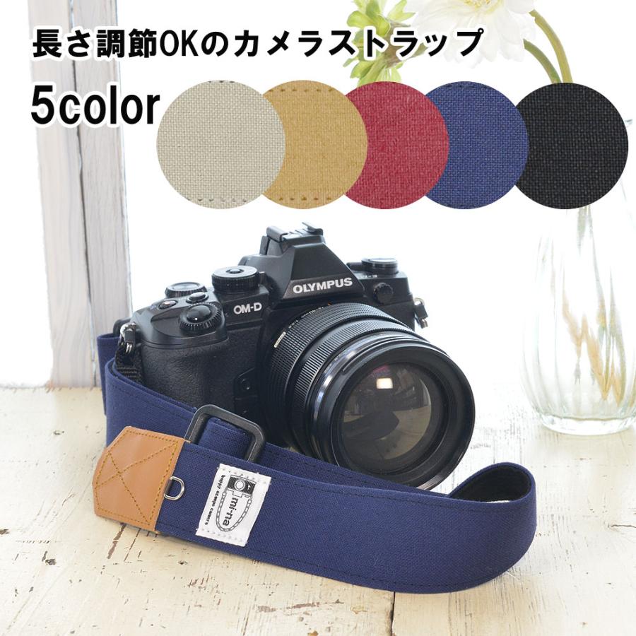 カメラストラップ camera strap 一眼レフ ミラーレス一眼用 帆布 3
