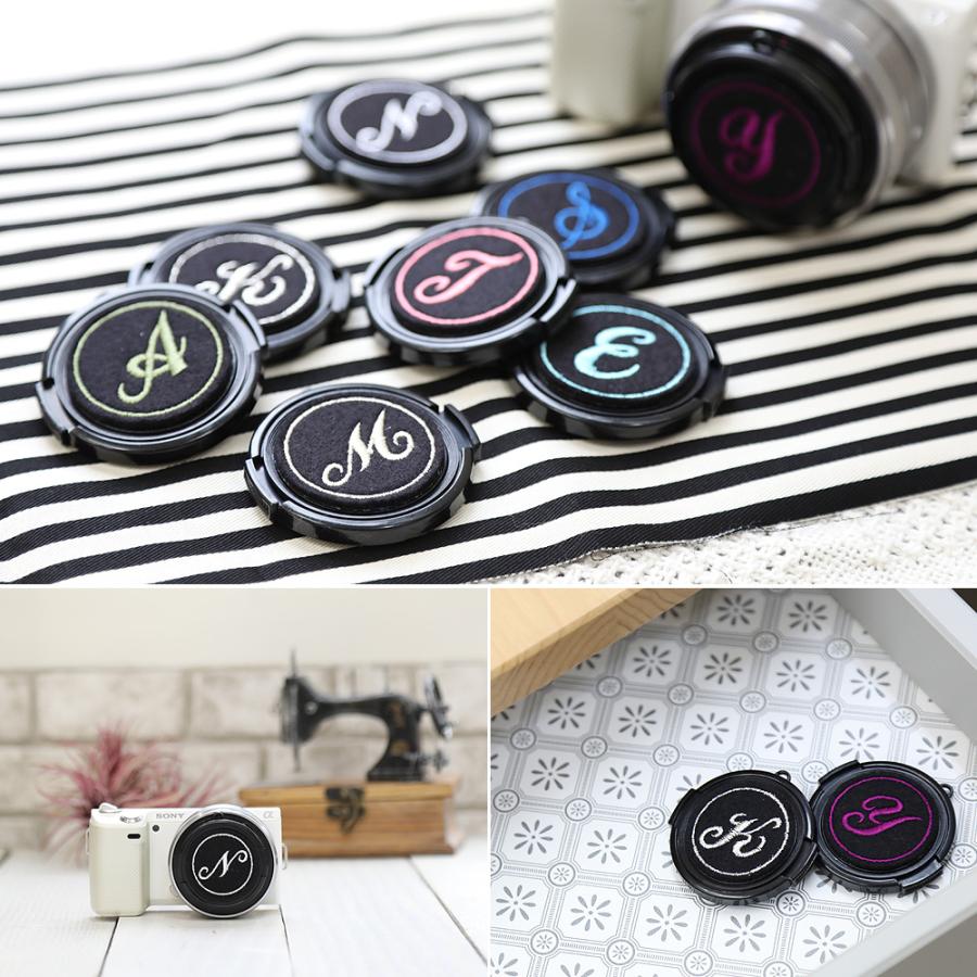 セミオーダー納期7-10日】40.5mm/デコレンズキャップ /Needlework(刺繍