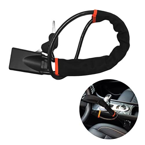 RUNZE 盗難防止ロック 自動車用 ハンドルロック ステアリング