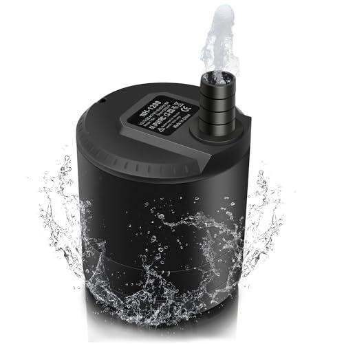 水中ポンプ 給水ポンプ 排水ポンプ 循環ポンプ 水槽ポンプ ウォーターポンプ 噴水ポンプ 底部入水式 小型 静音設計 水耕栽培/水族館水換え/池 の商品画像