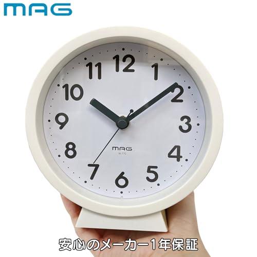 MAG(マグ) 小さい 小型 掛け時計 壁掛け時計 置き時計 置き掛け兼用  