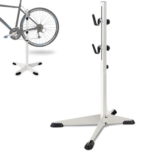 【新品未使用】 自転車 メンテナンススタンド　ワークスタンド 軽量 折り畳み Amazon | SONGMICS 自転車メンテナンススタンド ワークスタンド