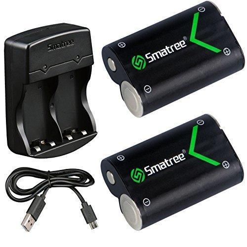 Smatree Xbox Series X/S充電バッテリー (2個セット) 急速充電器付き 