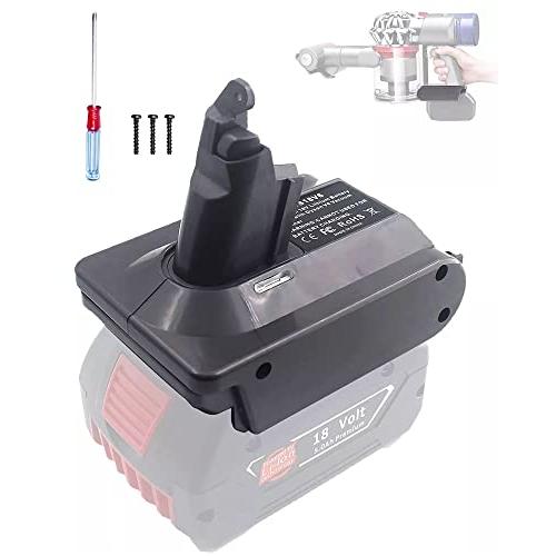 ダイソン V6 バッテリー 変換アダプター、対応ボッシュ GBA 18V