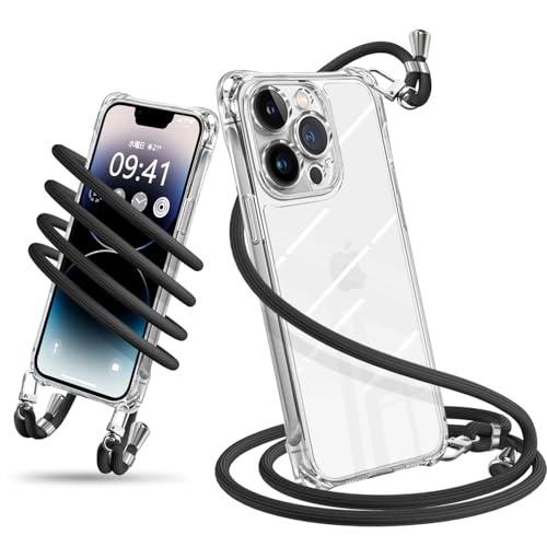 iPhone 14 Pro ケース ショルダー クリア iPhone14 スマホケース