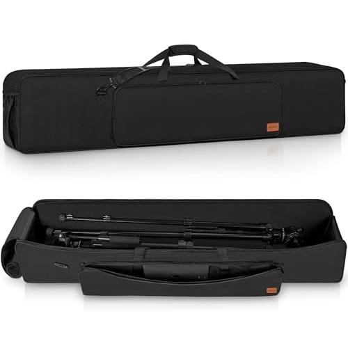 BRUNT DROP 三脚プレート、専用ケース付 BQKOZFIN 三脚ケース 101x21x21cm ライトスタンドケース 望遠鏡 ケース