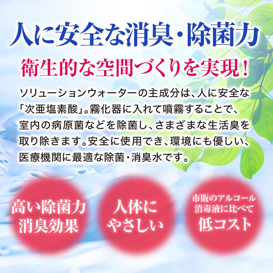 ソリューションウォーター20リットル　新型コロナウイルス、ノロウイルス、インフルエンザ対策　弱酸性　次亜塩素酸　コロナウイルス |  | 01