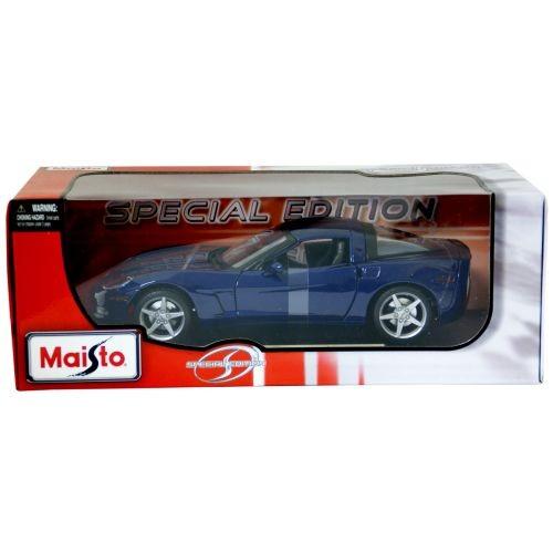 Maisto 2005 シボレー コルベット ブルー　2007 MURCIELA マイスト 2005 Chevrolet Corvette Coupe Blue Maisto 1/18 全国送料