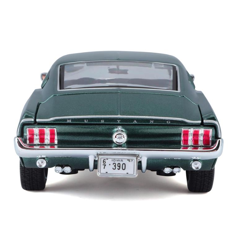 マイスト ミニカー 1967 フォード マスタング GTA ファストバック 緑 1