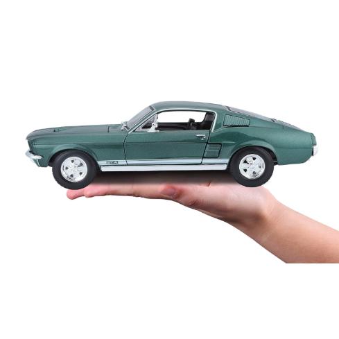 マイスト ミニカー 1967 フォード マスタング GTA ファストバック 緑 1