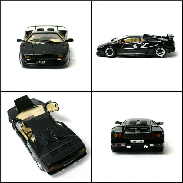 Lamborghini Diablo SV Black 1/18 Maisto【全国送料無料】 ランボルギーニ ディアブロ マイスト ミニカー スーパーカー モデルカー 1:18 イタリア Lamborghini Diablo SV Black 1/18 Maisto【全国送料無料】 ランボルギーニ ディアブロ マイスト ミニカー スーパーカー モデルカー 1:18 イタリア