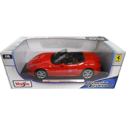 ミニカー Ferrari California T ot red 1/18 Maisto【全国送料無料 