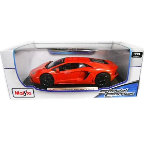 Lamborghini Aventador LP700-4 red 1/18 Maisto【全国送料無料】 ランボルギーニ アヴェンタドール マイスト スーパーカー ミニカー 赤 アベンタドール｜miahat1024｜03