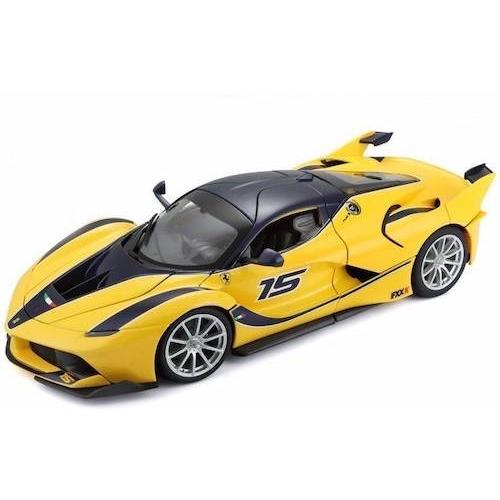 Ferrari FXX K Yellow 1/18 MAISTO【全国送料無料】 フェラーリ マイスト 黄色 イタリア車 スポーツカー スーパーカー ミニカー ダイキャストカー｜miahat1024