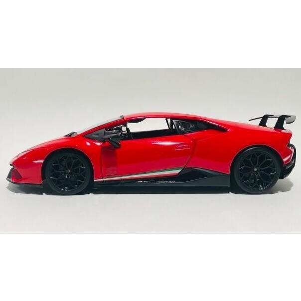 Lamborghini Huracan Performante Red 1/18 Maisto【全国送料無料】 ランボルギーニ ウラカン ペルフォマンテ ダイキャストカー ミニカー スーパーカー｜miahat1024｜02