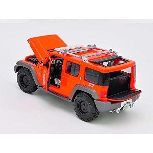 Maisto 1/18 Jeep Rescue Concept ミニカー Maisto Special Edition 1:18 Scale Die Cast Yellow JEEP