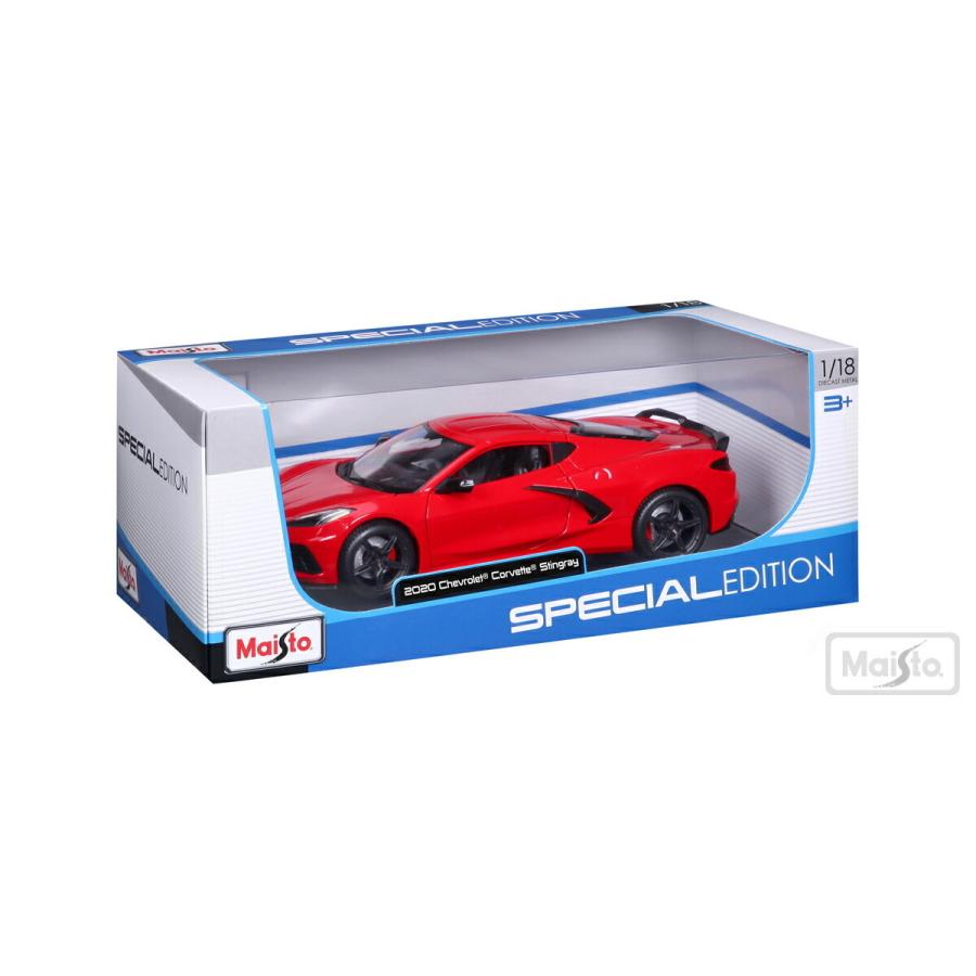 マイスト ミニカー シボレー コルベット スティングレー 2020 C8 Red 1