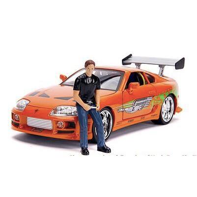 FAST and FURIOUS 1995 Toyota Supra With Brian / Lights 1/18 Jada  ワイルドスピード ブライアン トヨタ スープラ ジャダ ミニカー
