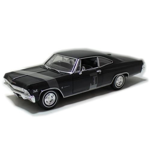 WELLY ミニカー 1965 CHEVROLET IMPALA SS 396 HT Black 1/24 WELLY