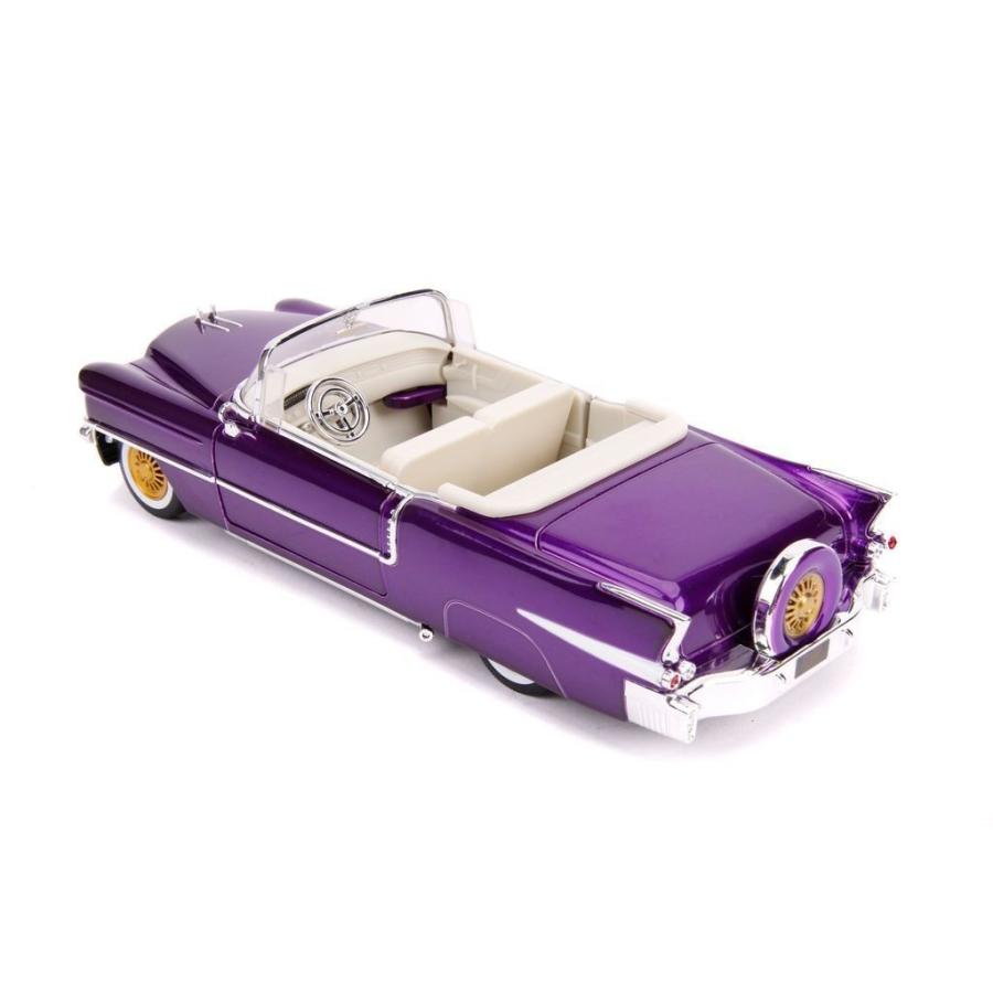 Jadatoys 1956年キャデラックエルドラド　エルビスプレスリー Jada エルビス プレスリー 1956 CADILLAC ELDORADO PURPLE 1/24