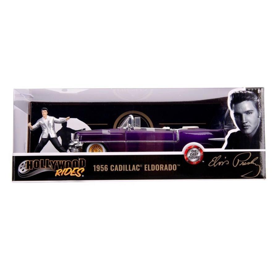 Jada エルビス プレスリー 1956 CADILLAC ELDORADO PURPLE 1/24 JADA