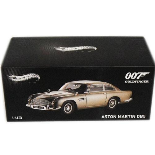 007 GOLDFINGER ASTON MARTIN DB5 Silver 1/43 HotWheels【全国