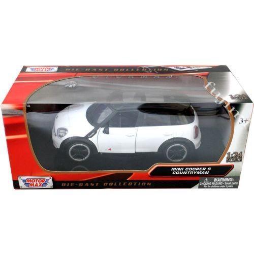 モーターマックス ミニカー MINI COOPER S COUNTRYMAN wht 1/24