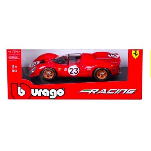 Bburago（ブラーゴ） ミニカー フェラーリ 330 P4 #23 red 1/24