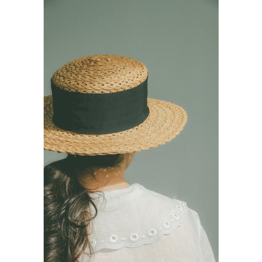 Straw Canotier 2405 Mia Hat & Accessory レディース 帽子 麦わら