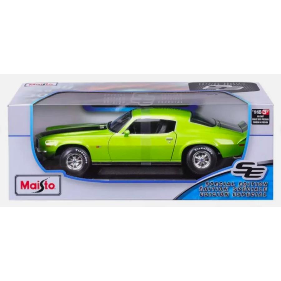 Maistoマイスト/'71 Chevyシボレー Camaroカマロ 1/18 1/18 Maisto 1971 Chevrolet Camaro (Metallic Blue with Black