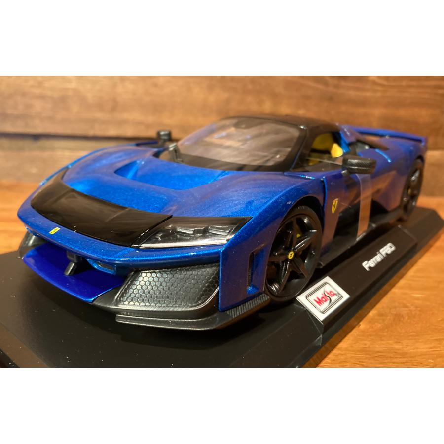 マイスト ミニカー Ferrari F80 Blue 1/18 Maisto フェラーリ 青