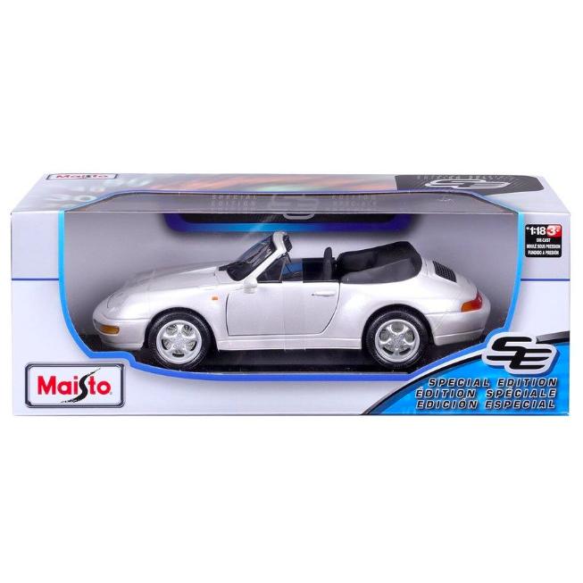 マイスト ミニカー ポルシェ 911 カレラ White 1/18 Maisto Porsche
